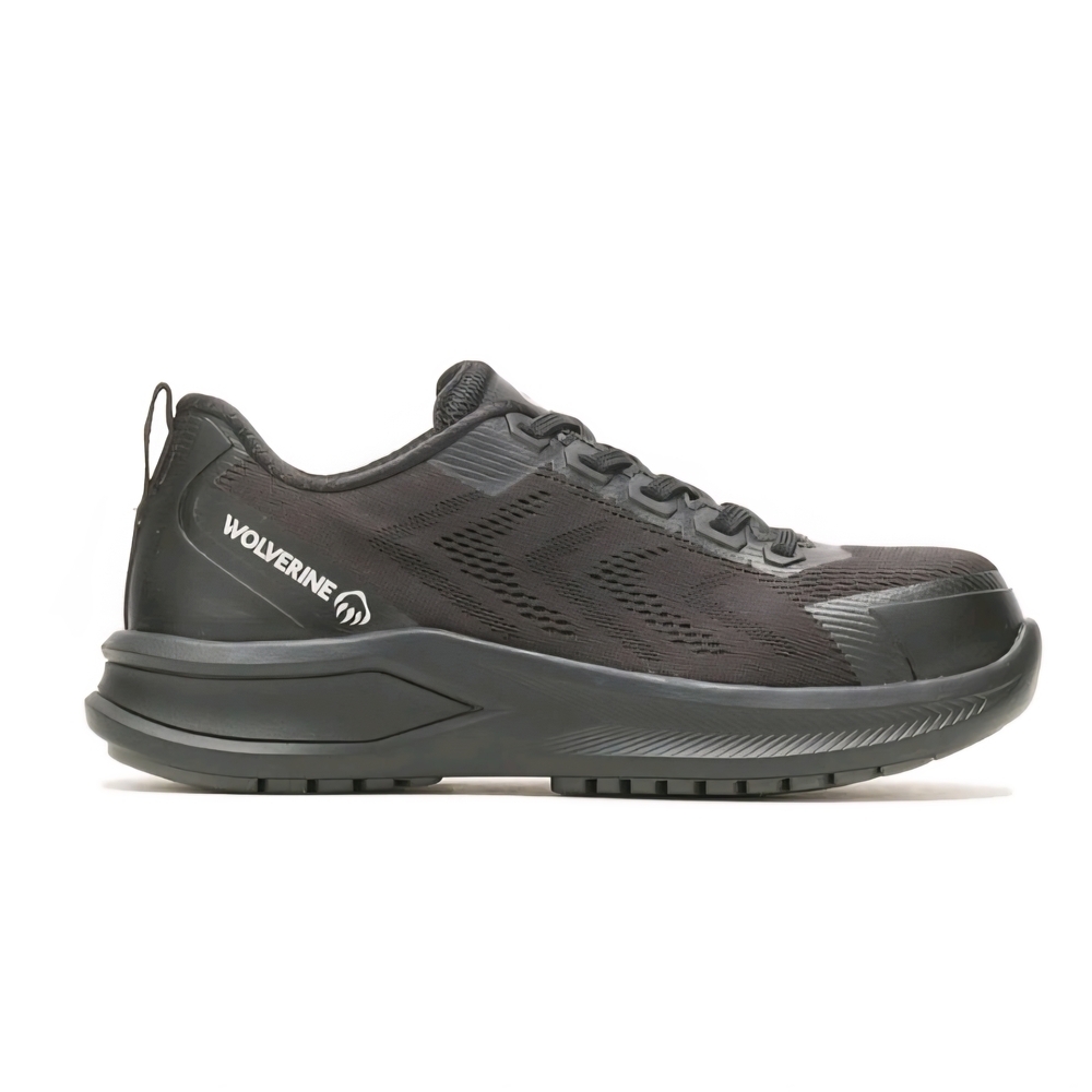 Wolverine Women's Bolt DuraShocks Knit CarbonMax Work Shoe Black - Picture 1 of 5